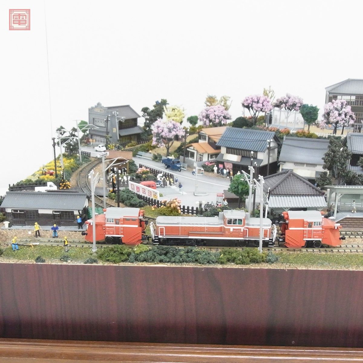 Yahoo!オークション - 引取限定 東京書芸館 完成版鉄道風景模型 Yahoo!オークション - 引取限定 東京書芸館 完成版鉄道風景模型