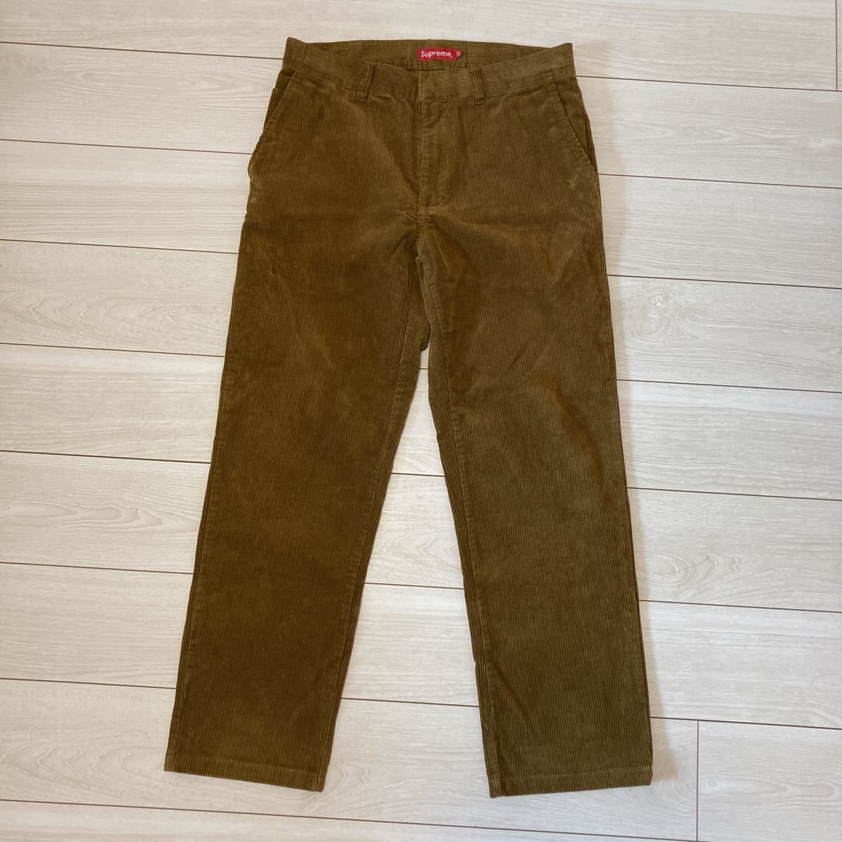 Supreme corduroy work pant 32 inch シュプリーム　コーデュロイ　ワークパンツ_画像1