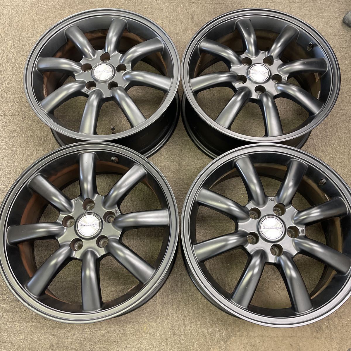 17インチ】 Eurodesign ユーロデザイン アルミホイール 【7.5J×17 +48