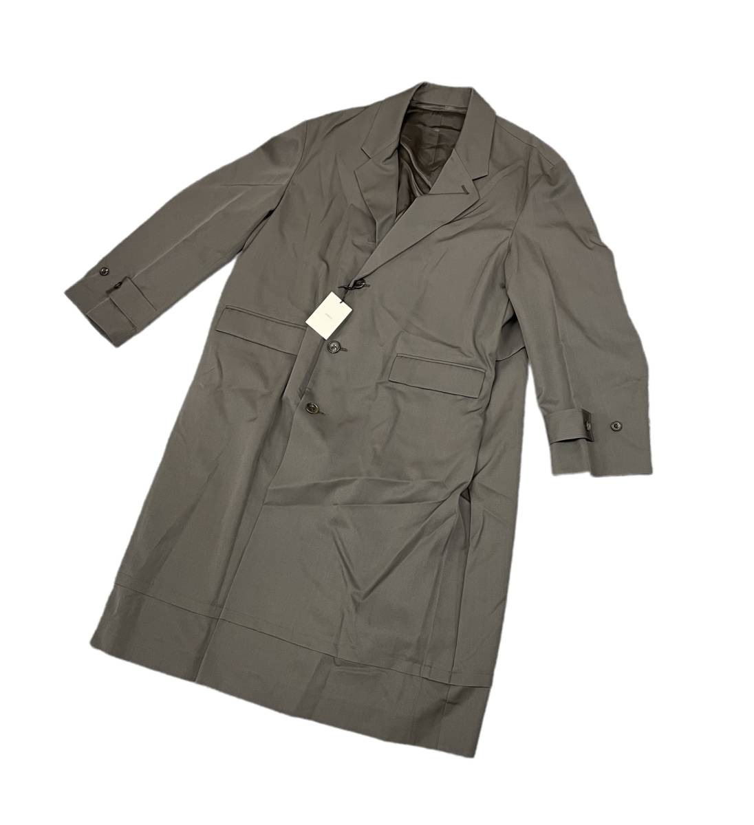 定価101200円 新品■ stein 21AW New Structure Chester Coat ニュー ストラクチャー チェスターコート アウター シュタイン ST.213-1 ■ M_画像4