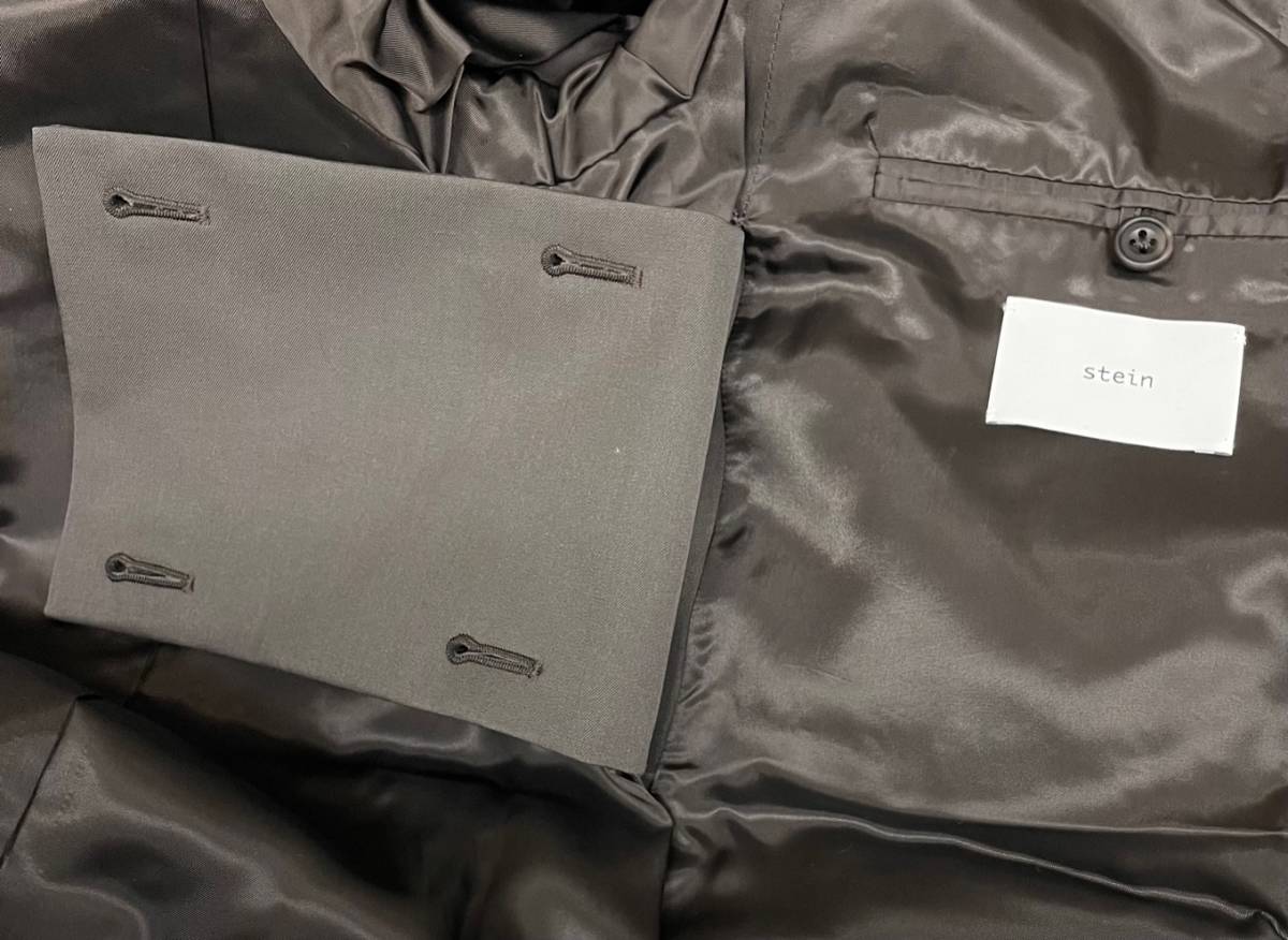 定価101200円 新品■ stein 21AW New Structure Chester Coat ニュー ストラクチャー チェスターコート アウター シュタイン ST.213-1 ■ M_画像6