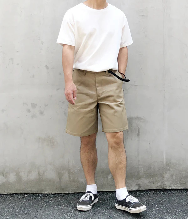 定価24200円 新品□ DESCENDANT 22SS DC-6 TC CHINO SHORTS チノ