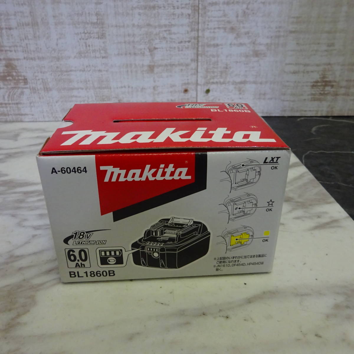 ◇新品未開封 マキタ純正 リチウムイオンバッテリー BL1860B 18V 6.0Ah