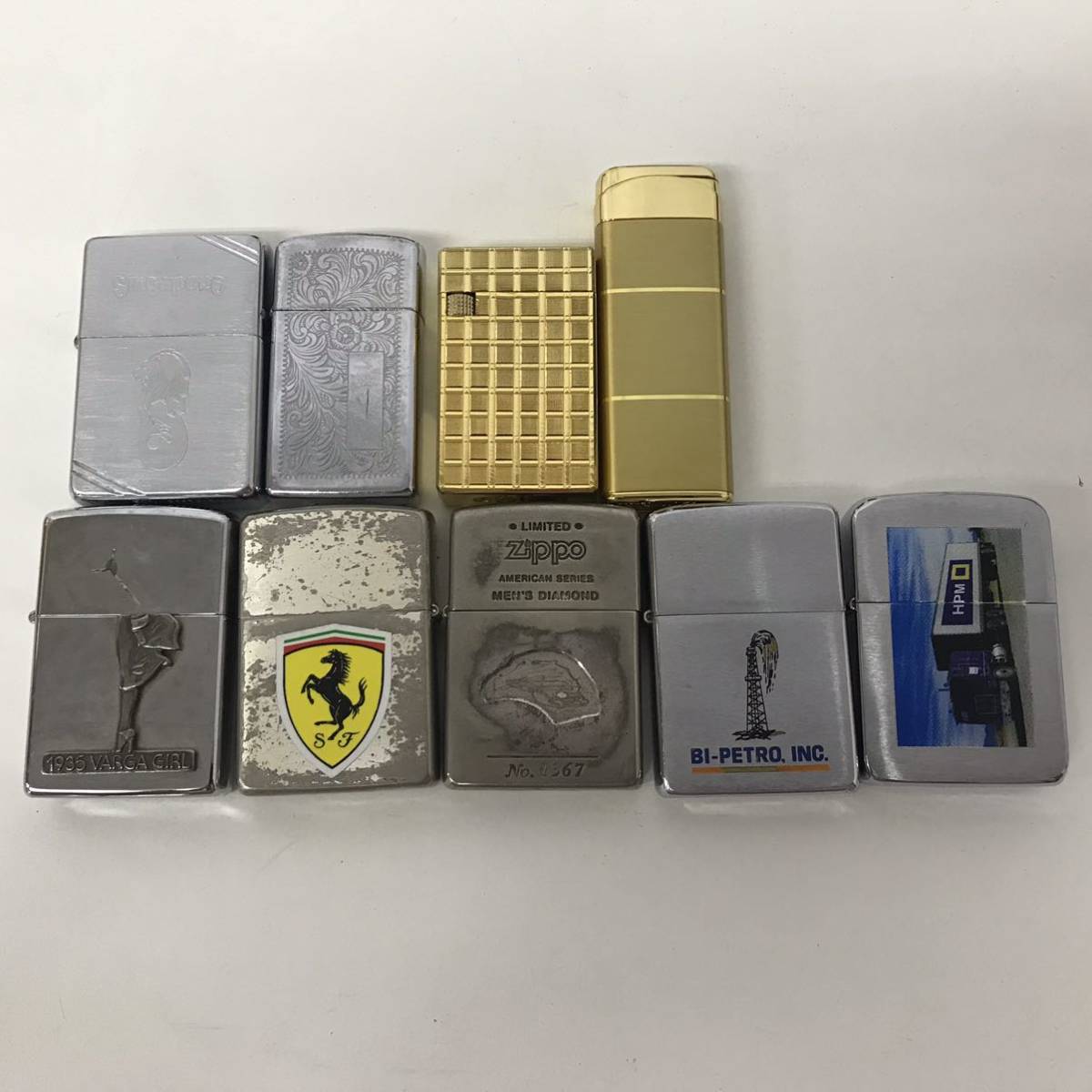 ZIPPO オイルライター ガスライターまとめ売り カランダッシュ