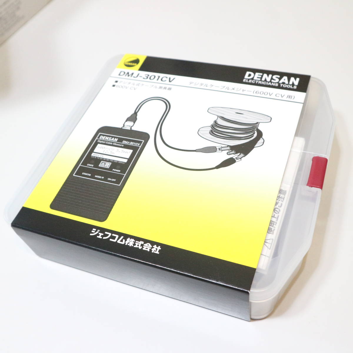 ☆ジェフコム・デジタルケーブルメジャー『DMJ-301A』未使用しまい込み