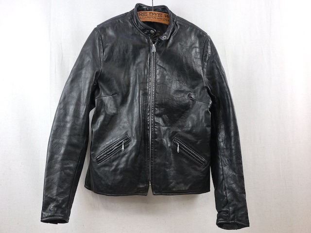 最も優遇 70s Brooks ヴィンテージ S程)ブラック シングルライダースレザージャケット(レディース Sportswea Leather ライダース 最も優遇 70s Brooks ヴィンテージ S程)ブラック シングルライダースレザージャケット(レディース Sportswea Leather ライダース