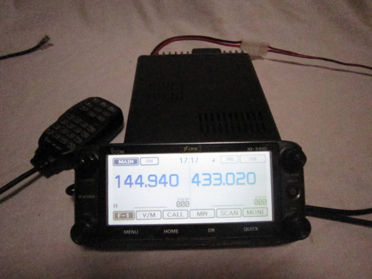 アマチュア無線ICOM ID-5100【20W機】取扱説明書あります。-