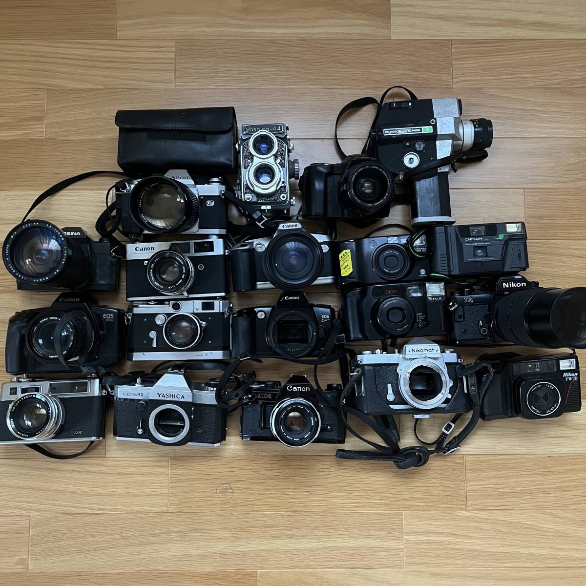 Canon AE-1 フィルムカメラ ニコン TW コンパクトカメラ など まとめ ...
