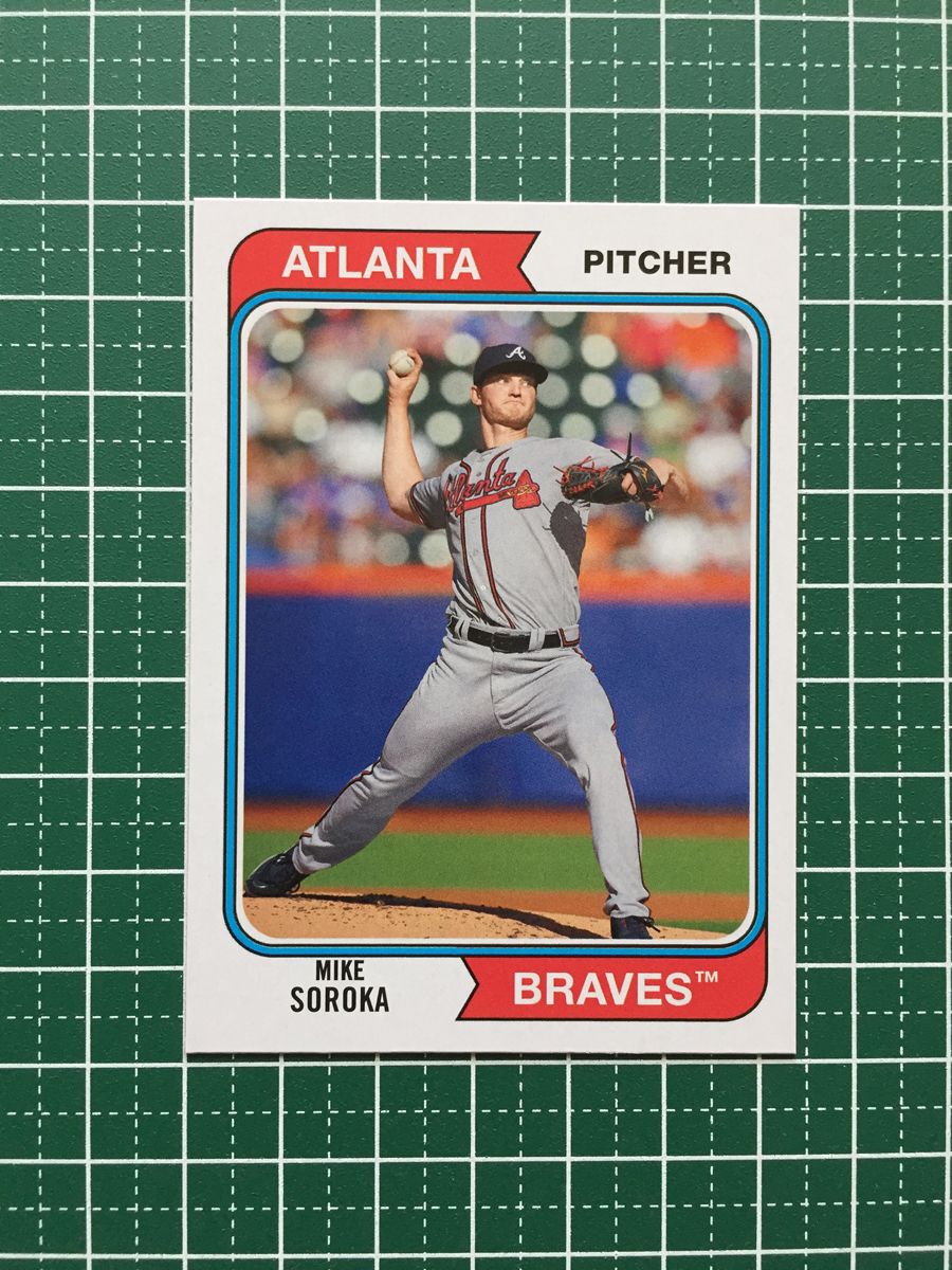 ★TOPPS MLB 2020 ARCHIVES #139 MIKE SOROKA［ATLANTA BRAVES］ベースカード「1974 TOPPS」20★_画像1