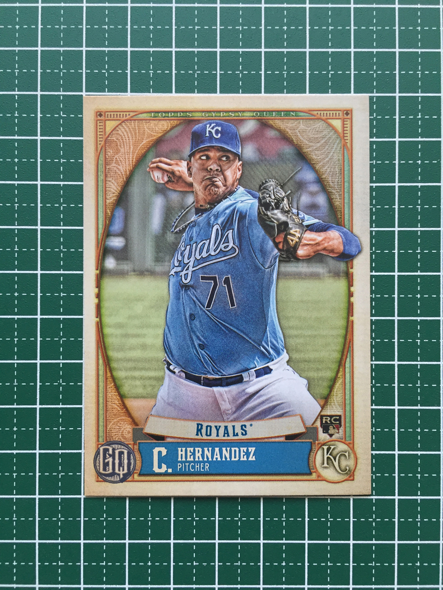 ★TOPPS MLB 2021 GYPSY QUEEN #179 CARLOS HERNANDEZ［KANSAS CITY ROYALS］ベースカード「BASE」ルーキー RC★_画像1