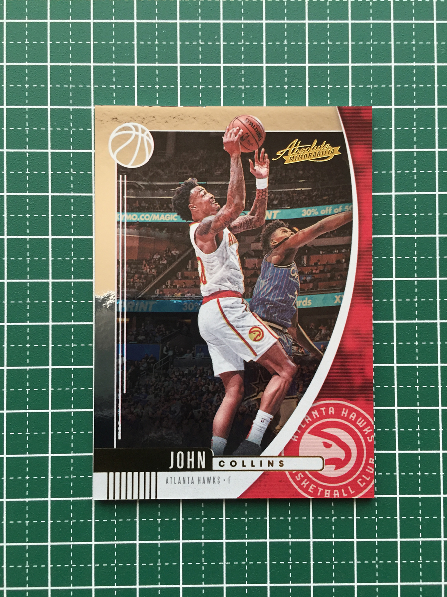 ★PANINI 2019-20 NBA ABSOLUTE #20 JOHN COLLINS［ATLANTA HAWKS］ベースカード 2020★_画像1