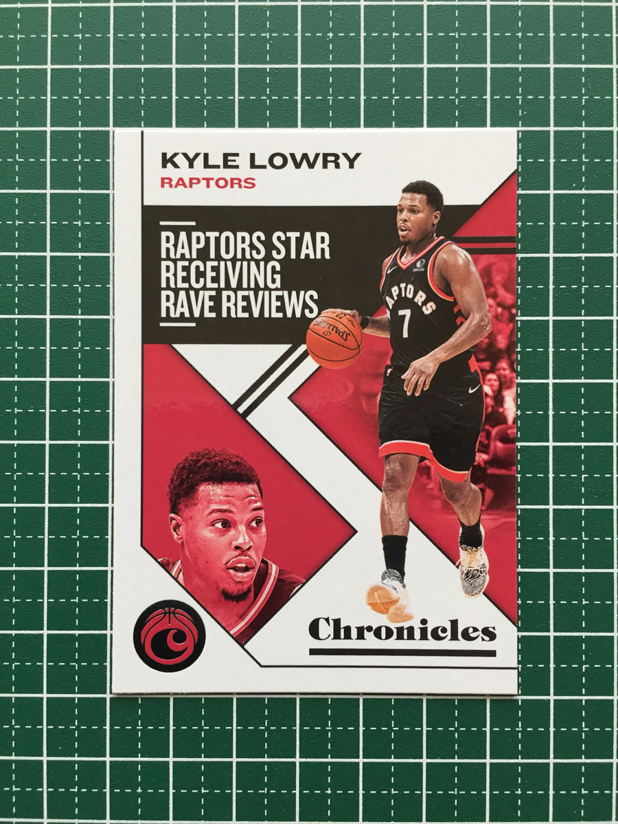 ★PANINI 2019-20 NBA CHRONICLES #8 KYLE LOWRY［TORONTO RAPTORS］ベースカード 2020★_画像1