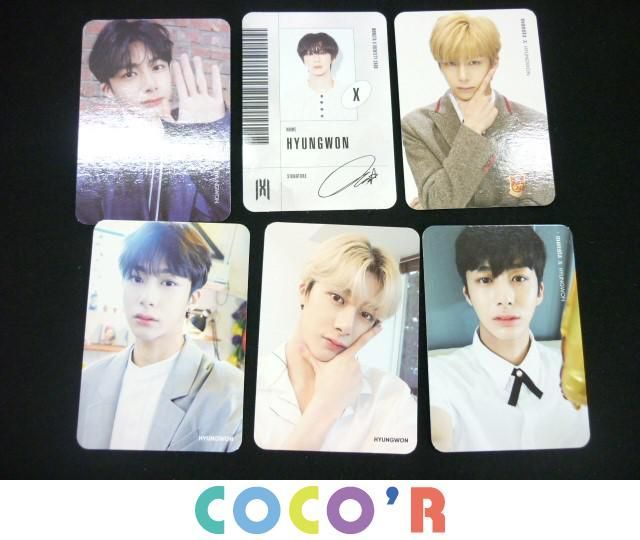 同梱可】品 韓流 MONSTA X ヒョンウォン のみ トレカ 22枚 グッズ