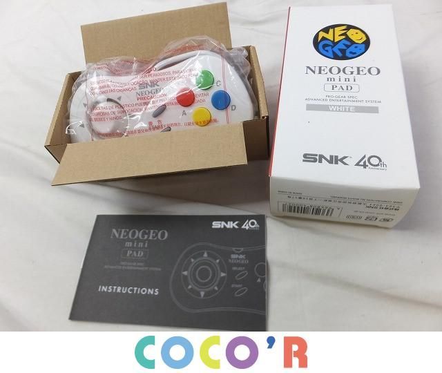 [ including in a package possible ] secondhand goods game Neo geo Mini NEOGEOmini SNK40 anniversary exclusive use controller NEOGEOminiPAD 3 point goods set 