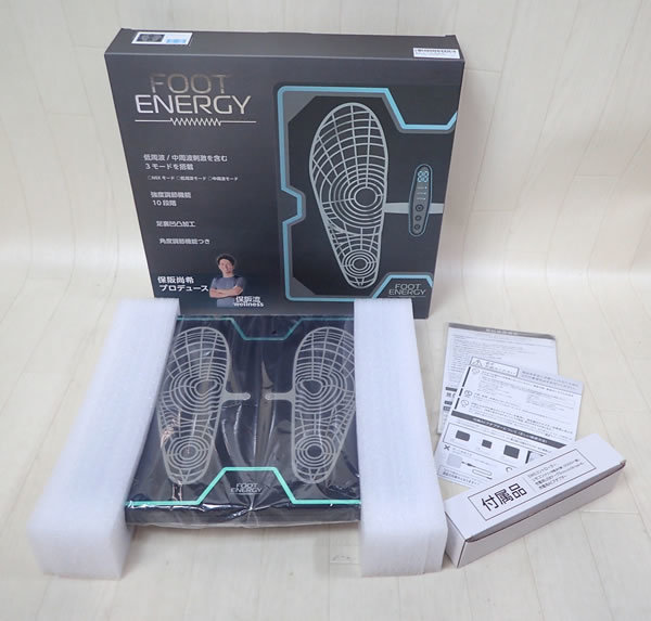 美品 フットエナジー PRD-FTE-01 FOOT ENERGY 保阪尚希プロデュース