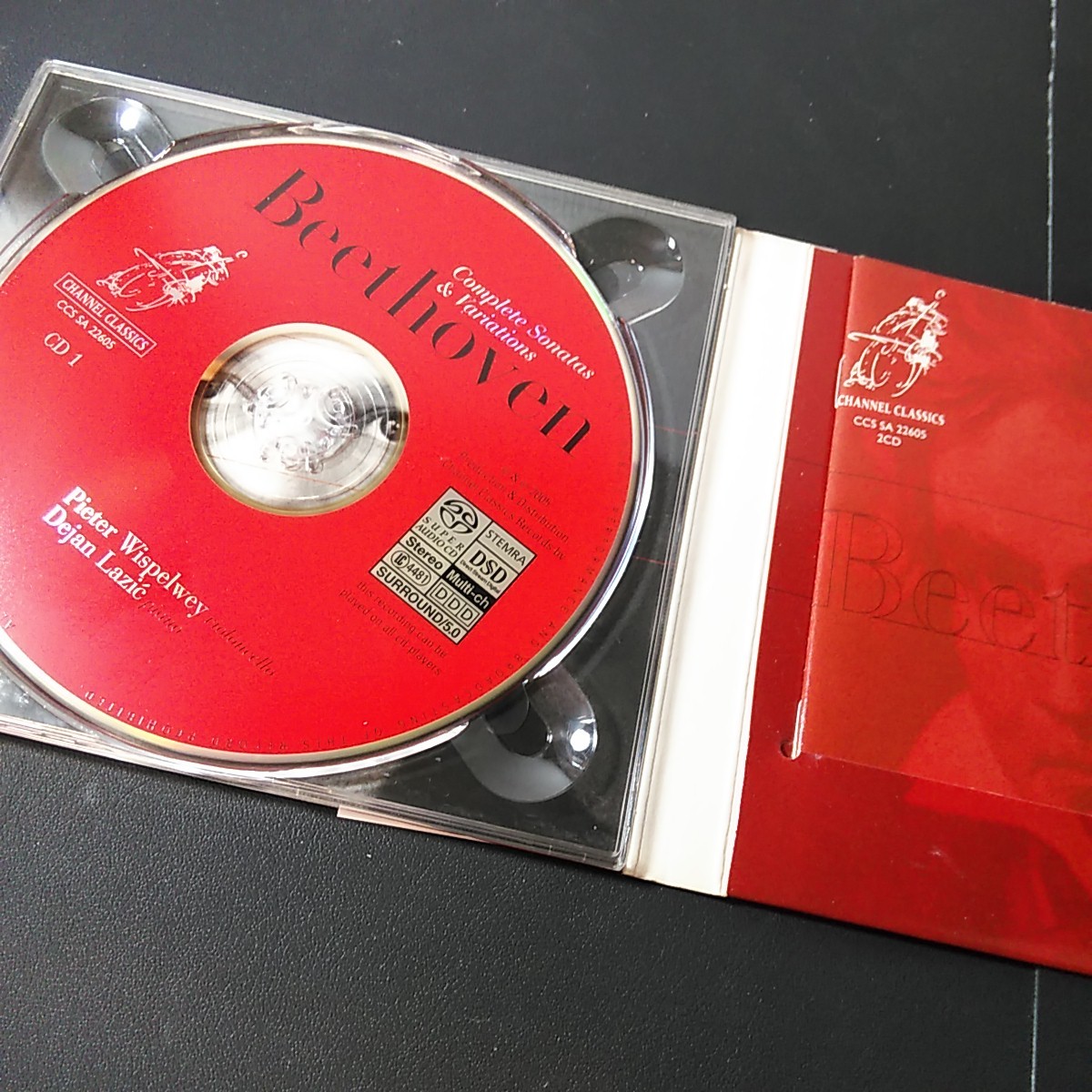 u【SACD Hybrid】ウィスペルウェイ　ベートーヴェン　チェロ・ソナタ全集＆変奏曲集　Wispelwey Beethoven Cello Sonatas_画像4