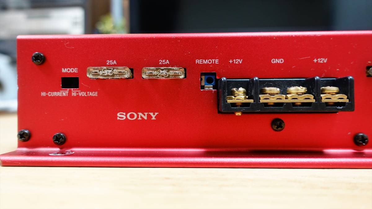 1円スタート ソニー SONY 高級 パワーアンプ xplod XM 7547 1円スタート ソニー SONY 高級 パワーアンプ xplod XM 7547