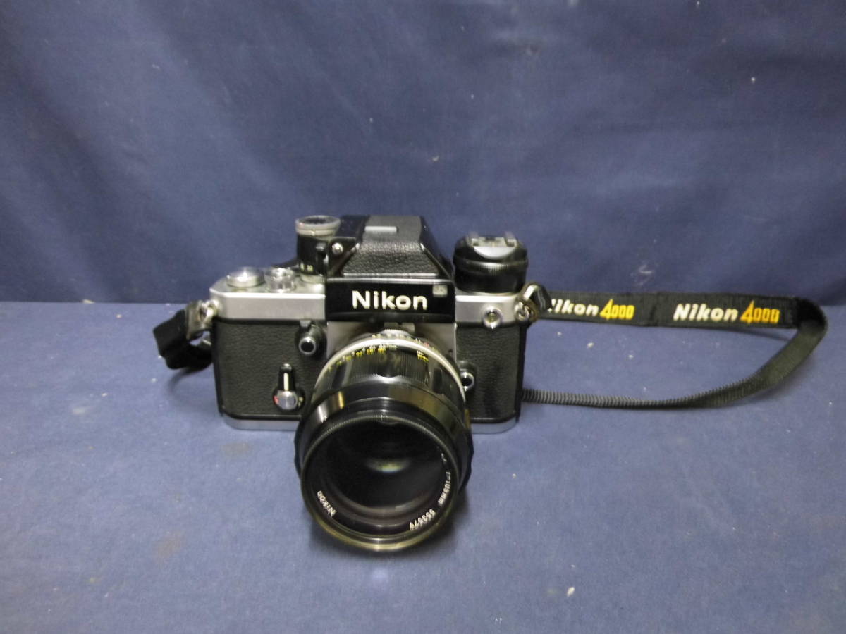【A037】Nikon ニコン F2 フォトミック 一眼レフ フィルムカメラ NIKKOR 105mm 1:2.5 レンズ