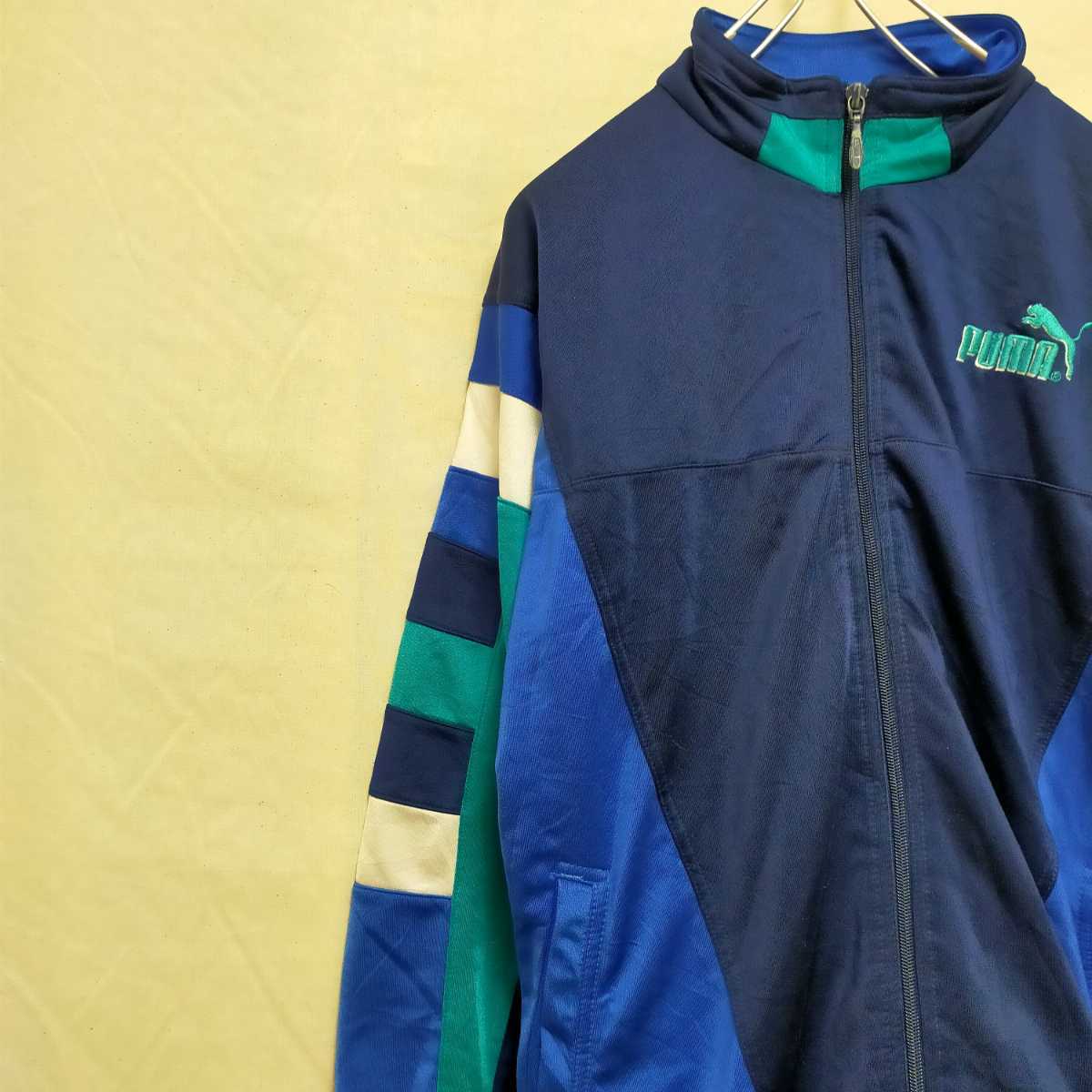 古着 プーマ ジャージ トラックジャケット ヴィンテージ 80s 90s