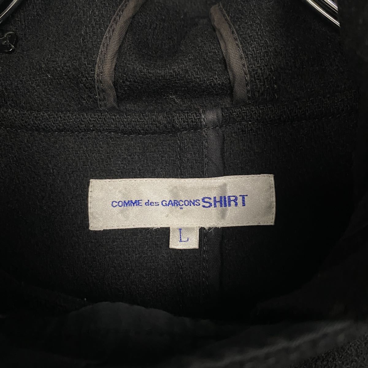 COMME des GARCONS SHIRT フランス製 ショート ダッフルコート
