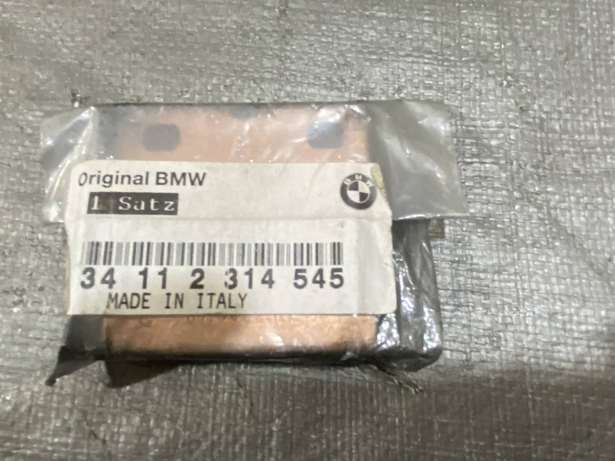 BMW　 純正Fブレーキパッド／34112314545　 R45 R50 R60 R75 R80 R90 R100 _画像1