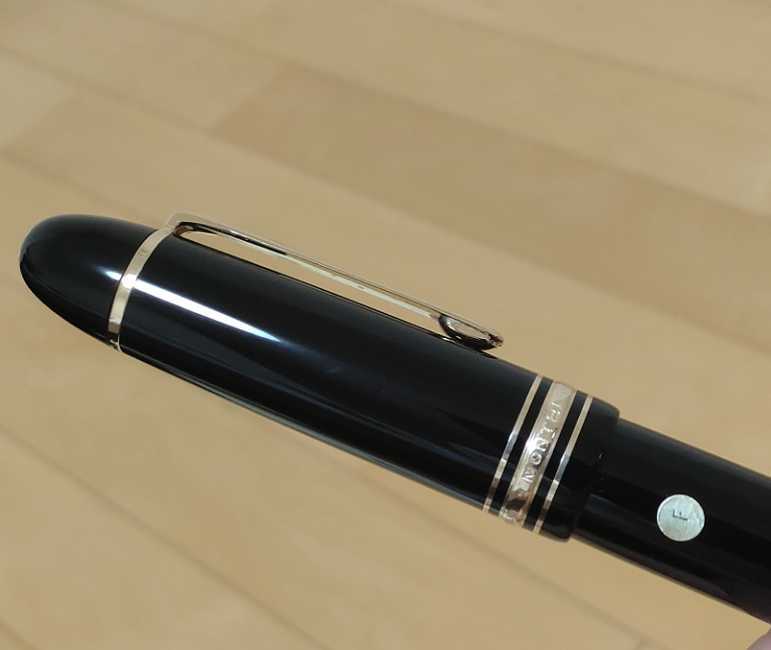 MONTBLANC マイスターシュテュック 149 中白 14C 14金 エボナイト ２段ペン芯 マイスターシュテック モンブラン 万年筆 4810 585_画像10