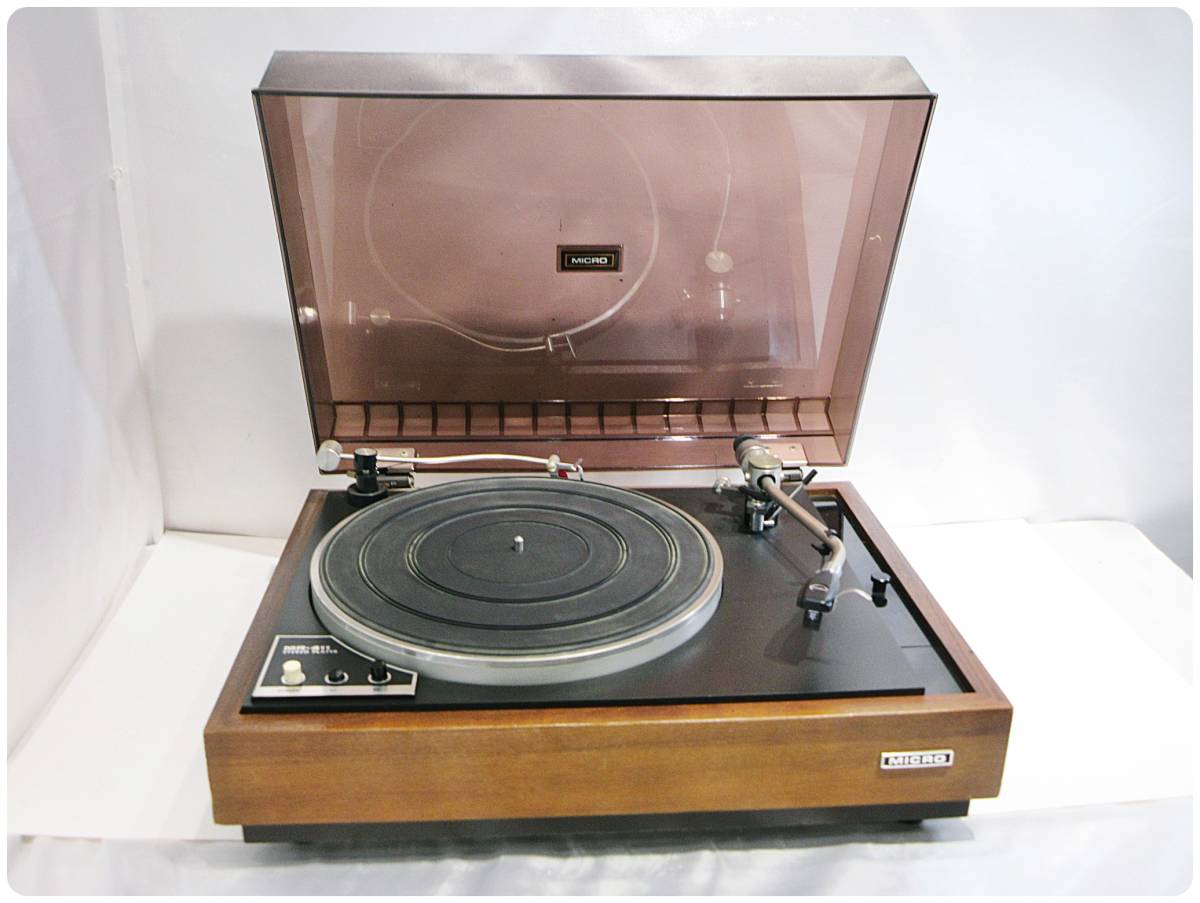 名機 MICRO マイクロ MR-411 レコード プレーヤー ターンテーブル