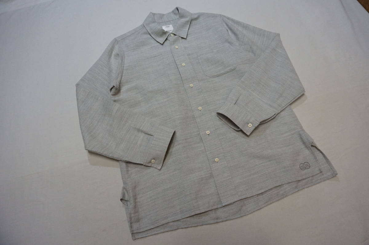 VISVIM CECILE SHIRT L/S 0119205011014☆正規品 ビズビム リネン
