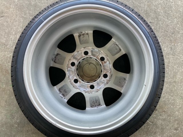200系ハイエース純正15インチアルミホイール + 新品トーヨーH20 195/80R15 4本セット