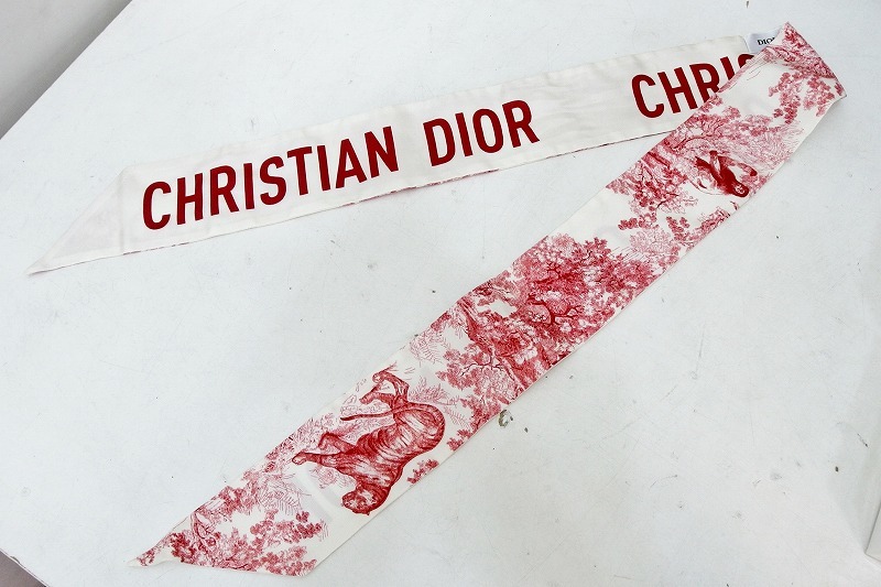 未使用品！クリスチャンディオール Christian Dior ミッツァ スカーフ