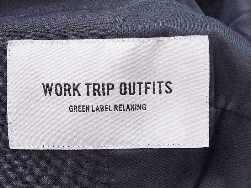 W*グリーンレーベル GREEN LABEL RELAXING WORK TRIP OUTFITS ジャケット　長袖 S ブラック nm4204176254_画像5