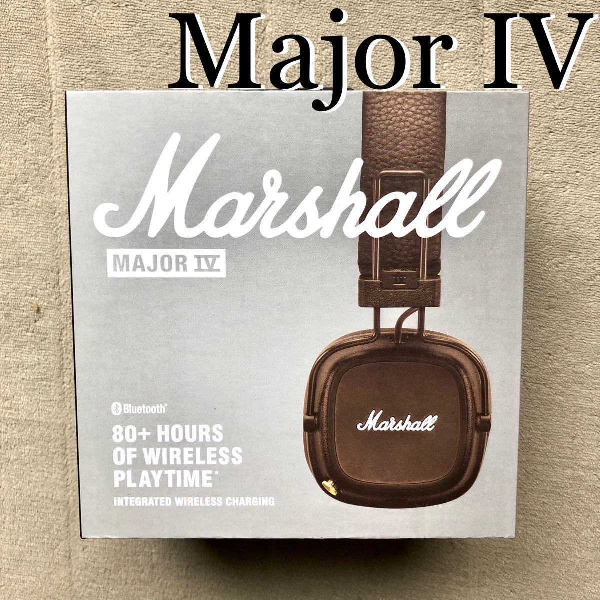 Marshall マーシャル MAJOR Ⅳ メジャー4 茶色 ブラウン. www.distribella.com