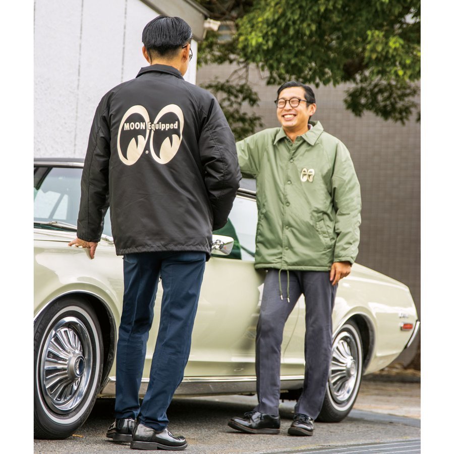 ☆ムーンアイズ MOON Equipped アイシェイプ ボア コーチジャケット L