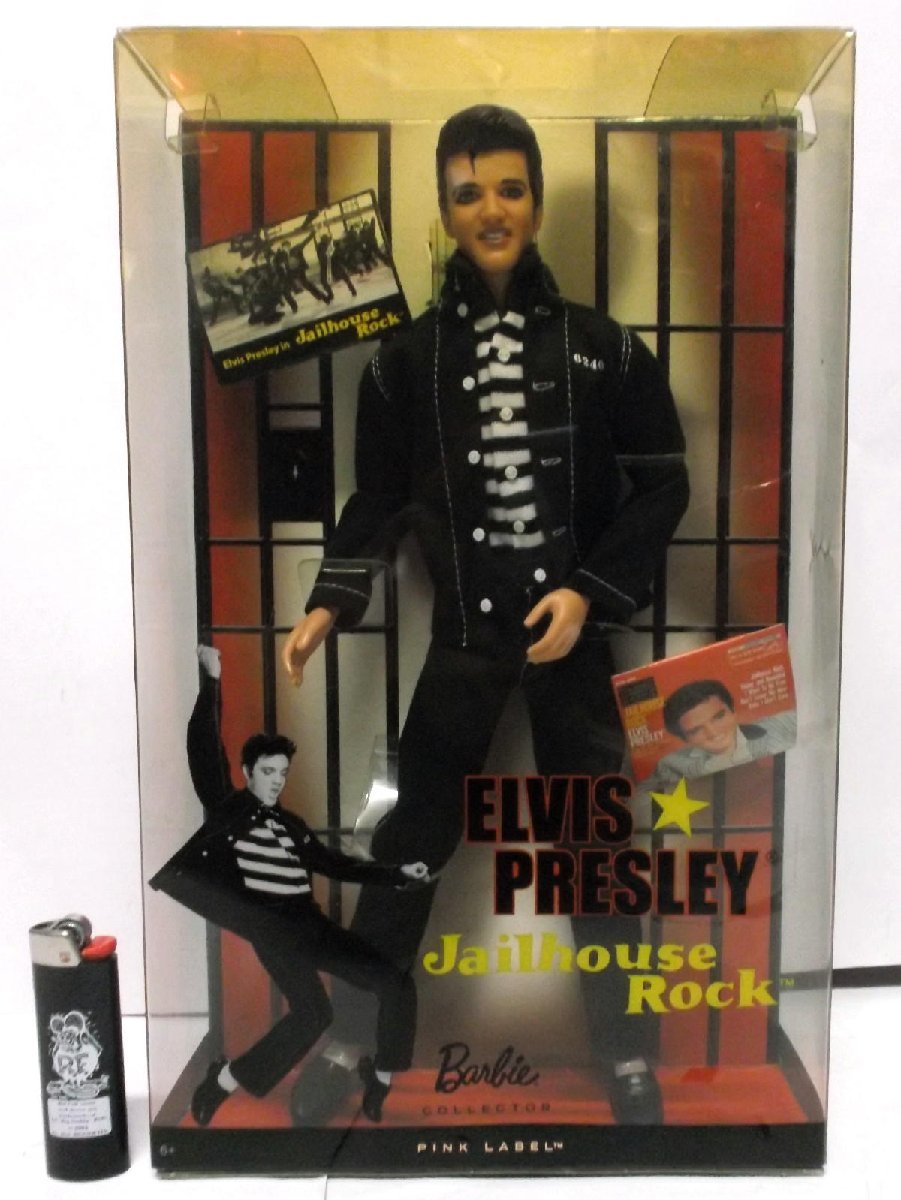 【 大感謝セール】 プレスリー ★エルヴィス バービー rockabilly ムービー Barbie Rock Jailhouse Presley Elvis 人形 監獄ロック ドール その他