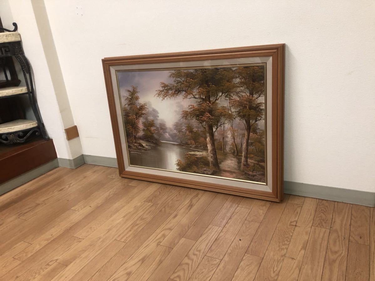 Yahoo!オークション - 作者不明 油絵 風景画 30号 Yahoo!オークション - 作者不明 油絵 風景画 30号