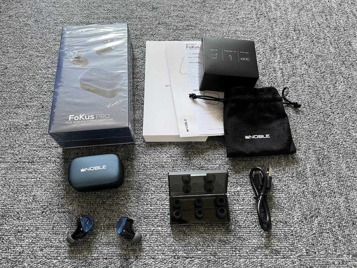 Noble Audio FoKus Pro 完全ワイヤレスイヤホン 美品! sariater-hotel.com