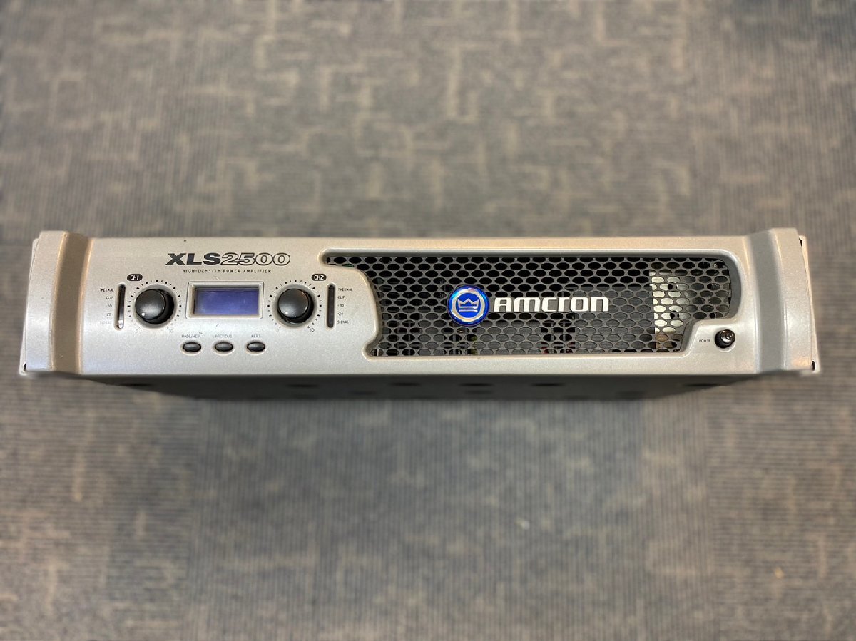 AMCRON XLS24500 パワーアンプ 品 ser no.8500764125 www.smk-koperasi