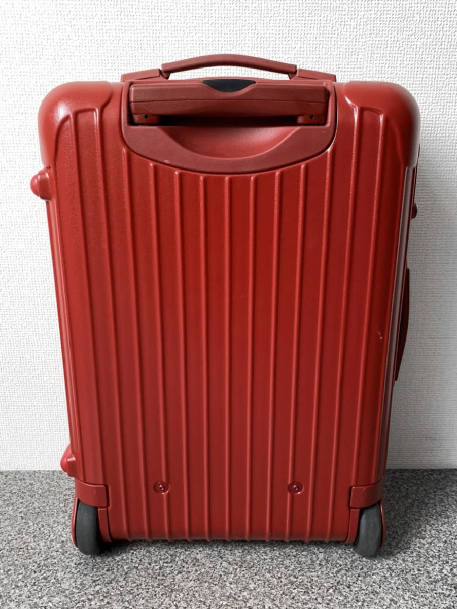 リモワ 2輪 35lスーツケース サルサ 赤／RIMOWA SALSA RED-