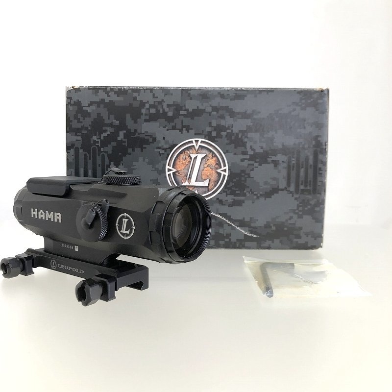 希少実物 極美品 LEUPOLD HAMR Mark.4 ロイポルト 110995 4×24mm ライフルスコープ サバゲー ミリタリー_画像1