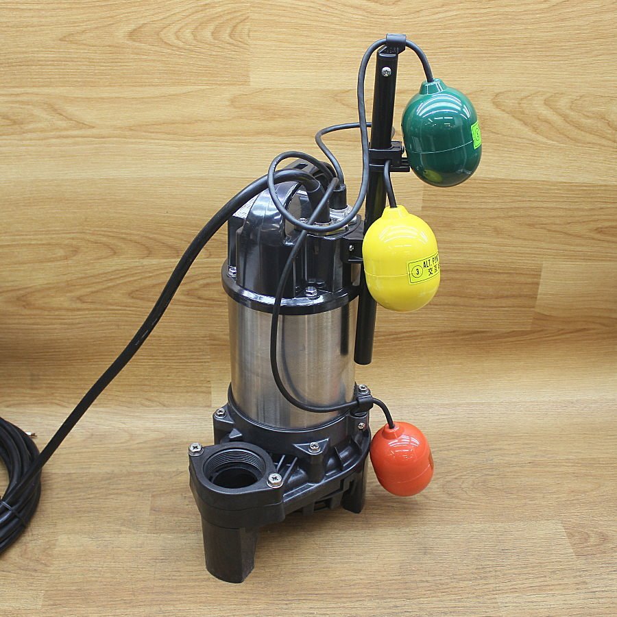 ツルミ/鶴見製作所 口径50mm 雑排水用水中ポンプ 自動交互形セット 50PNA2.75/50PNW2.75●60Hz _画像7