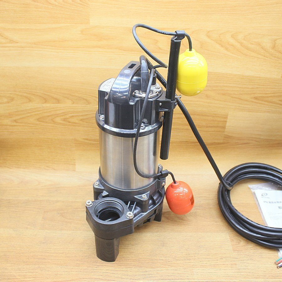 ツルミ/鶴見製作所 口径50mm 雑排水用水中ポンプ 自動交互形セット 50PNA2.75/50PNW2.75●60Hz _画像3