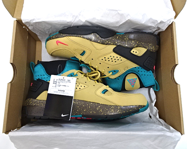 9(27cm) 国内正規品 新品【NIKE ACG AIR MOWABB DC9554-700 TWINE/FUSION RED-CLUB GOLD ナイキ ACG モワブ アウトドア】_画像4