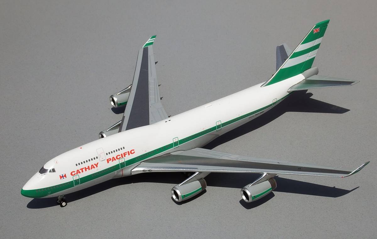 2021人気No.1の キャセイパシフィック航空 B747-400【ヴィンテージ塗装】 VR-HOP(公式モデル)