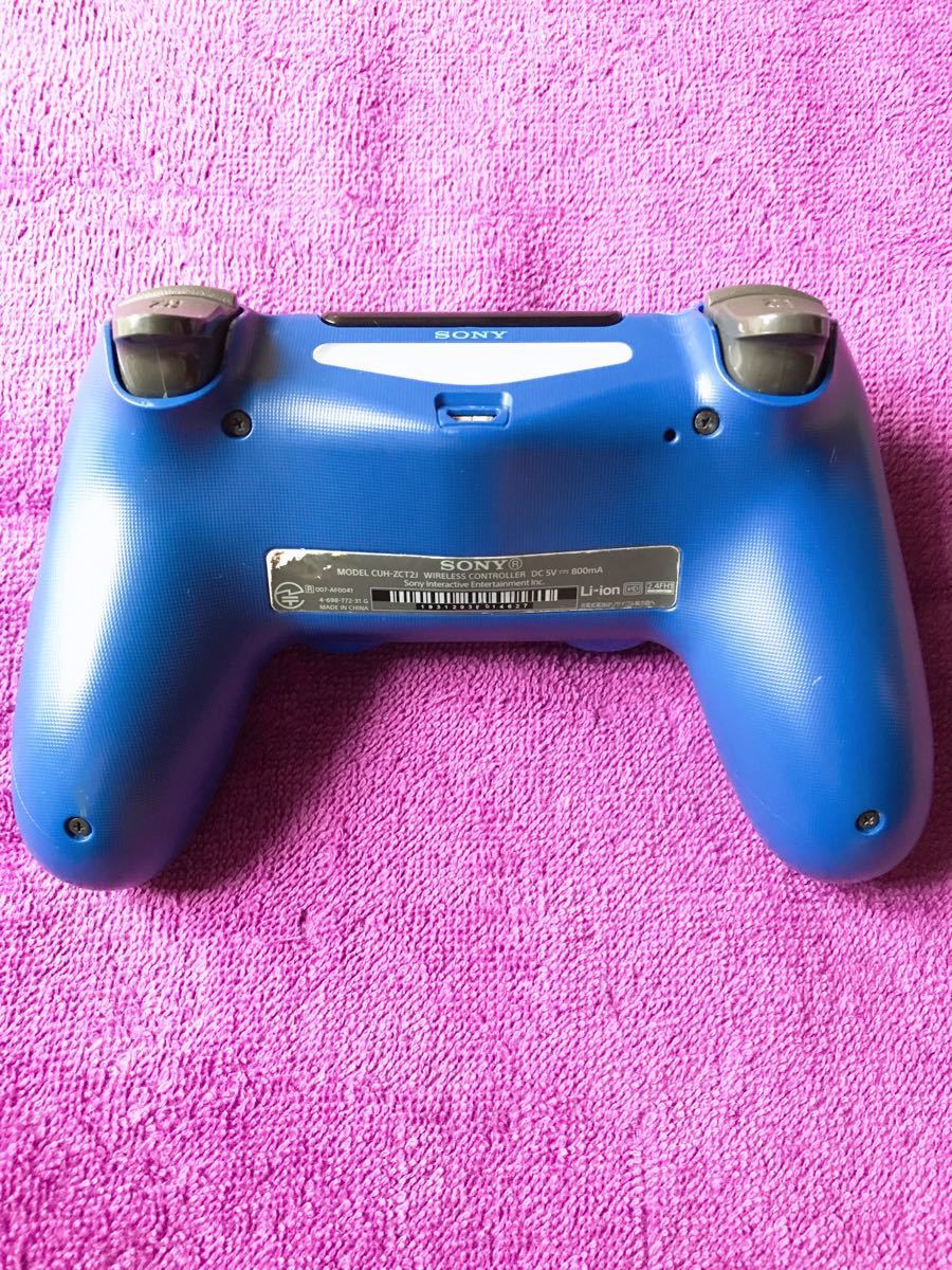 PS4コントローラー 純正 新型 ベリーブルー