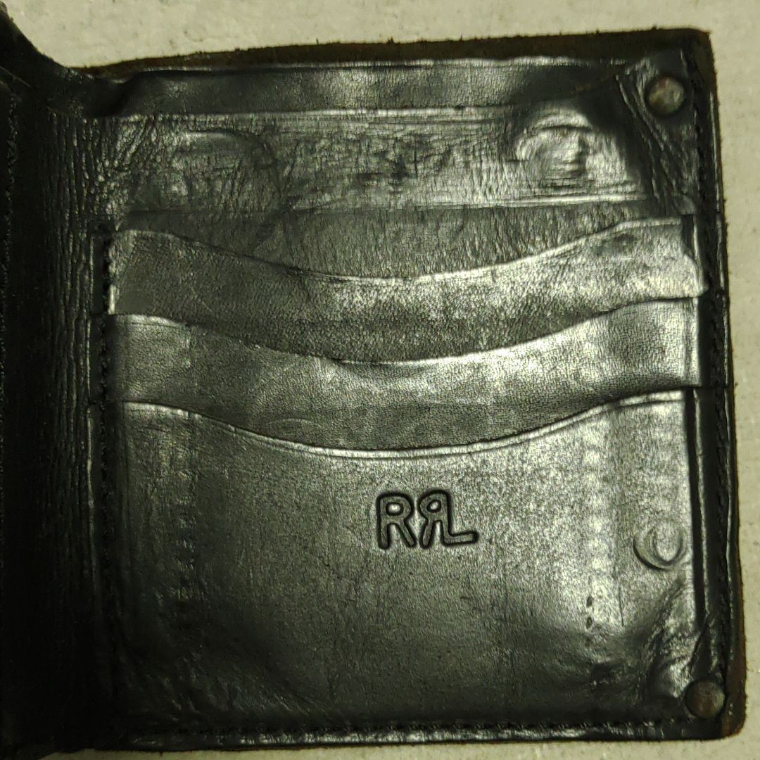 RRL ダブルアールエル ウォレットチェーン付き レザーウォレット RRL ダブルアールエル ウォレットチェーン付き レザーウォレット