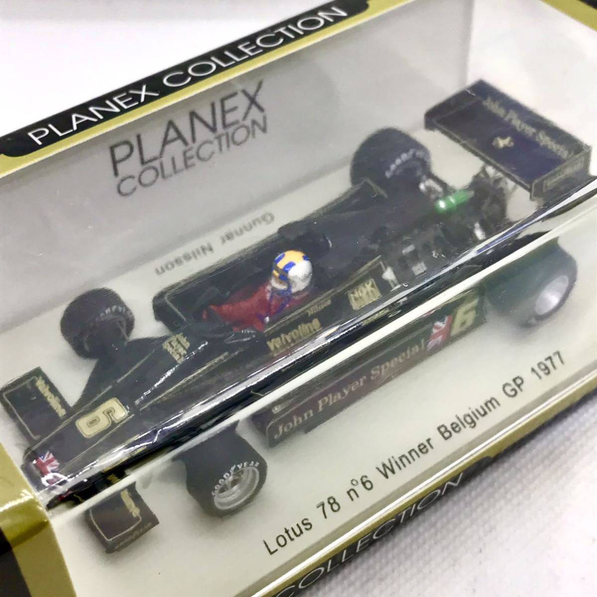 ◇未開封品◇1/43◇JPS ロータス 78 #6◇G.ニルソン◇1977 ベルギーGP