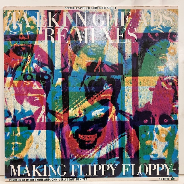 ★即決 Talking Heads / Slippery People d0305 米オリジ SRC/Sterling刻印。Making Flippy Floppy ガラージ・クラシック_画像1