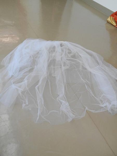  first come, first served! free shipping * used *chu-ru material * veil **I-805-55