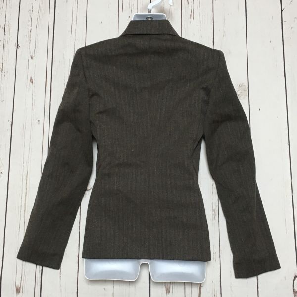  Calvin Klein * wool 100%/ tailored jacket [4/M/ dark gray ] ratio wing tailoring / single /3./Calvin Klein*F40