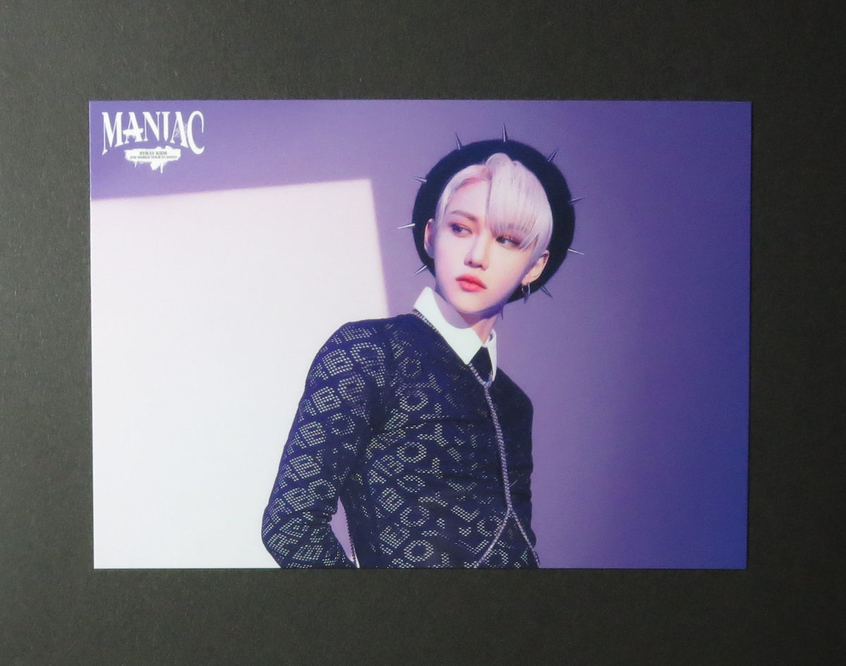 Stray Kids 2nd World Tour MANIAC in JAPAN オフィシャルグッズ ランダム トレカ フォトカード ⑥ Felix フィリックス StrayKids スキズ